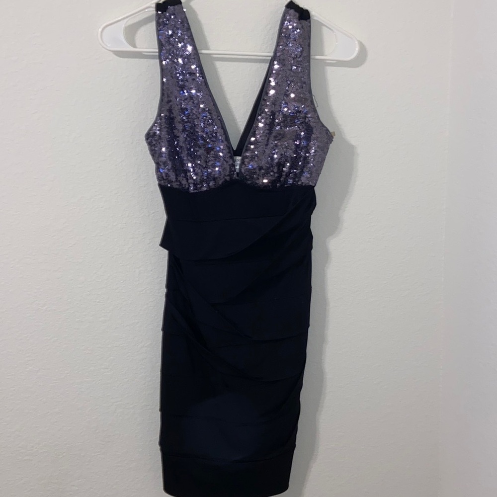 Evening dress! Sparkling Sequin Pattern